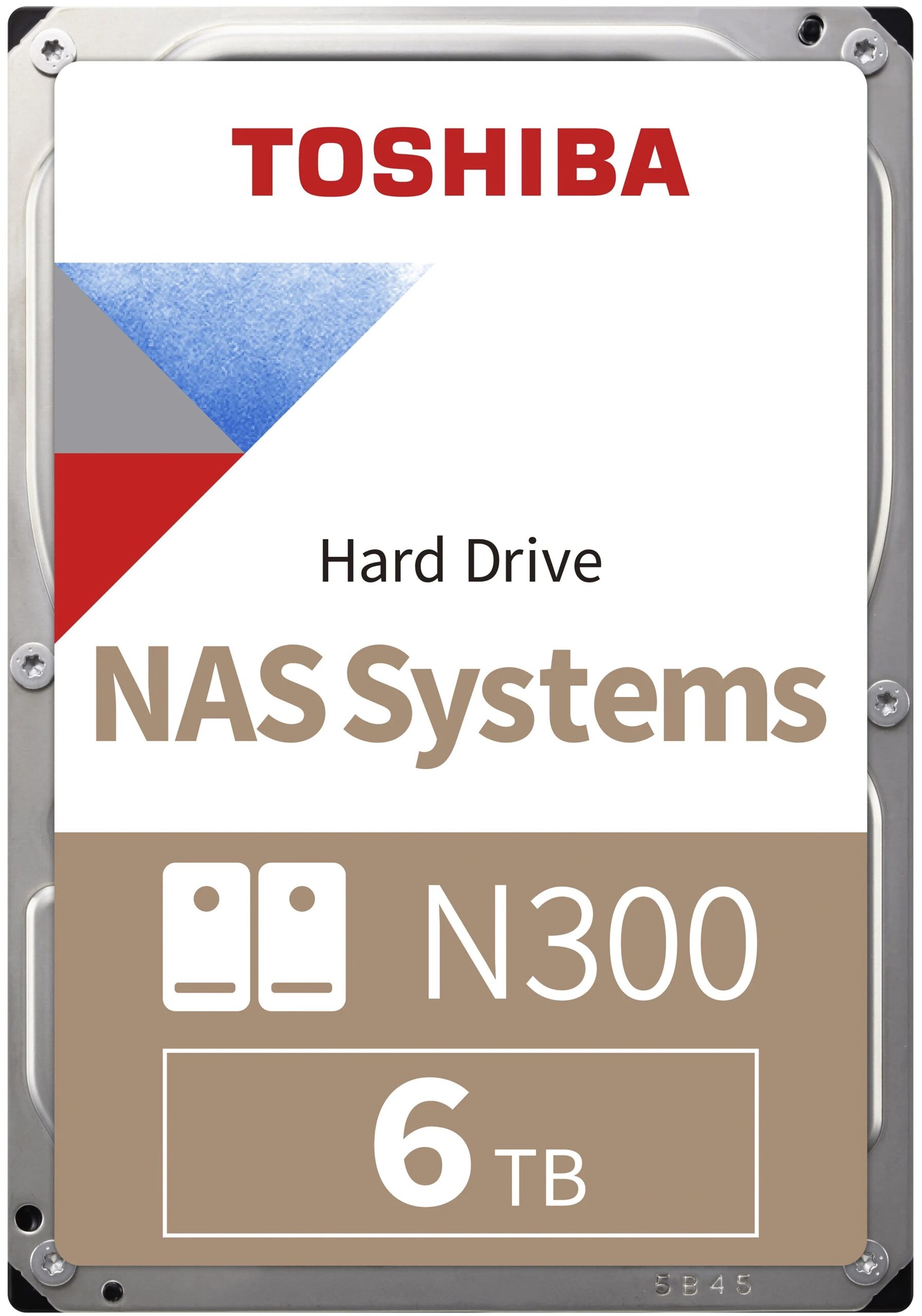 Toshiba TOSHIBA N300 6TB NAS HDD (128MB-7200RPM) Hard disk NAS |6 TB 128MB 7200 RPM