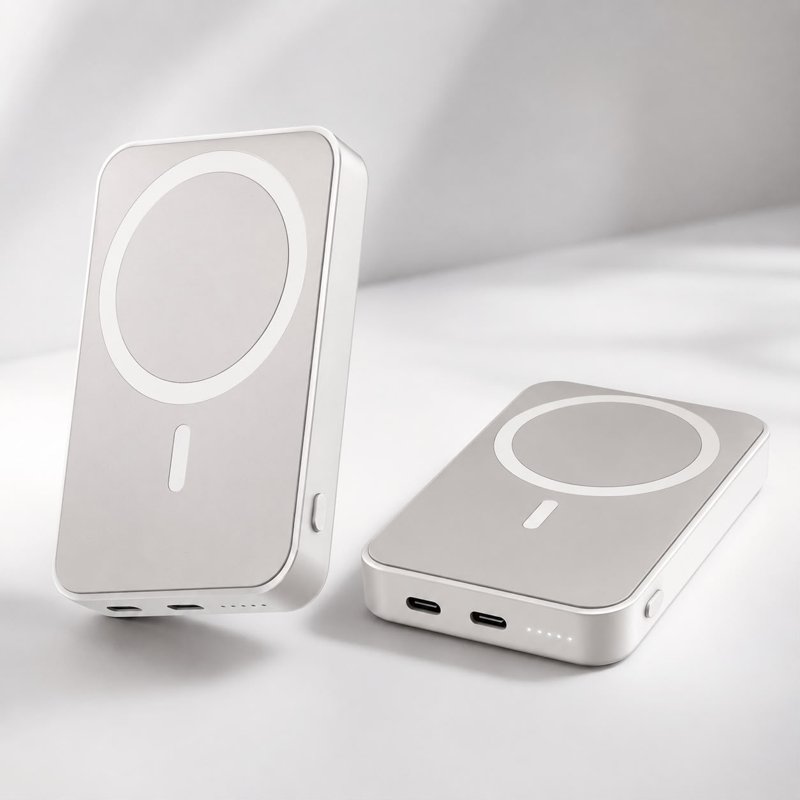  סוללת גיבוי מגנטית אלחוטית BeeTech BT-201 – ‏5000mAh / 20W