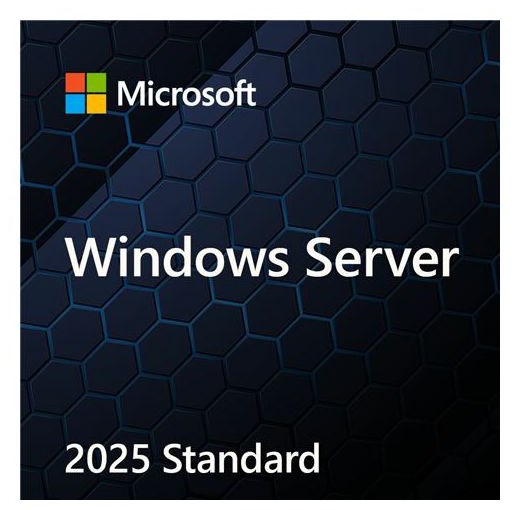Microsoft WINDOWS SERVER 2025 STD W/O CAL - UP TO 16 CORE CPU