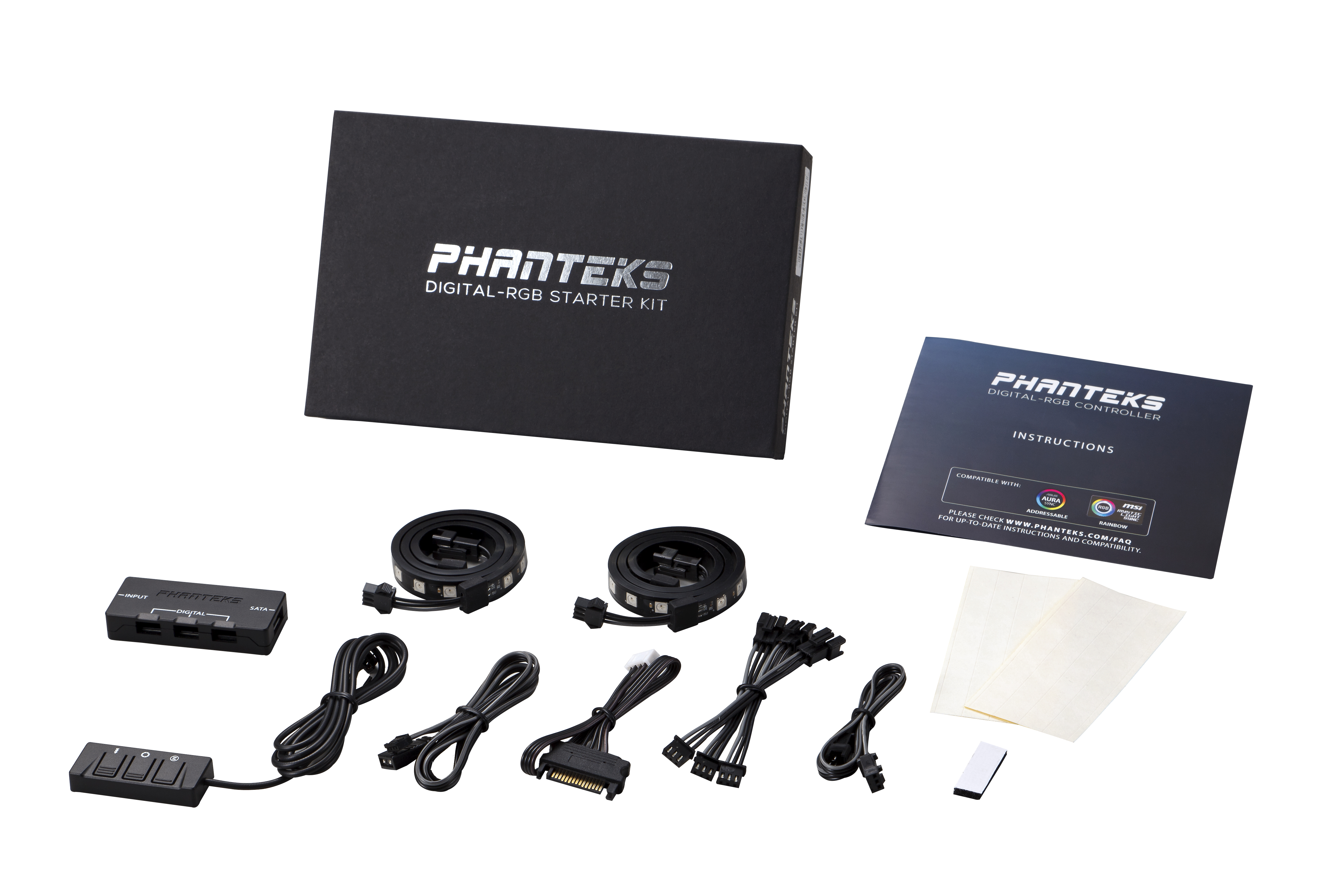 Phanteks PHANTEKS DIGITAL RGB LED STARTER KIT +CONTROLLER