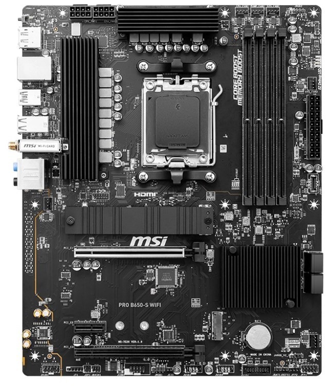 MSI MSI PRO B650-S GAMING PLUS WIFI ATX |mother board
