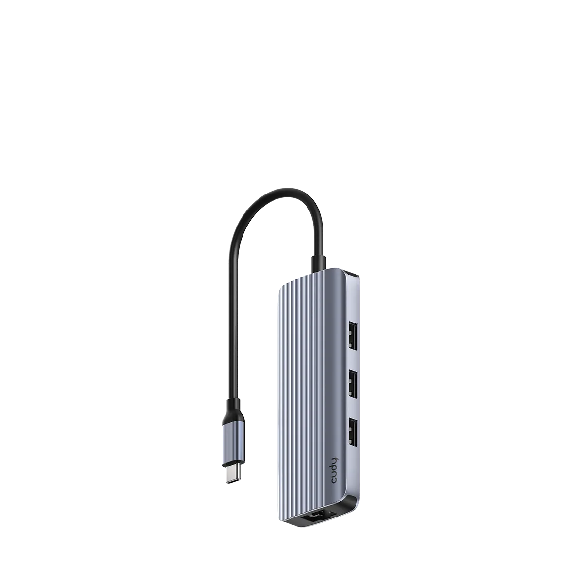 Cudy Cudy 6-in-1 UH606 USB-C with USB3.0 Hub HDMI + LAN 1Gb