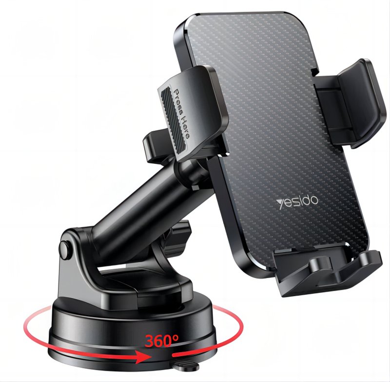 Yesido מעמד לרכב Dashboard Spring Clip Holder (C173)