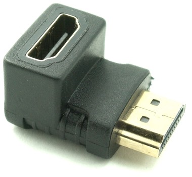 Other Companies ADAPTER HDMI M-F זוית 90 מעלות