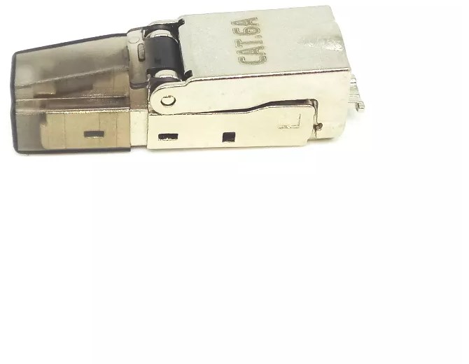 Other Companies CAT6A/CAT7 זכר RJ45 Toolless קונקטור לחיצה ללא כלים