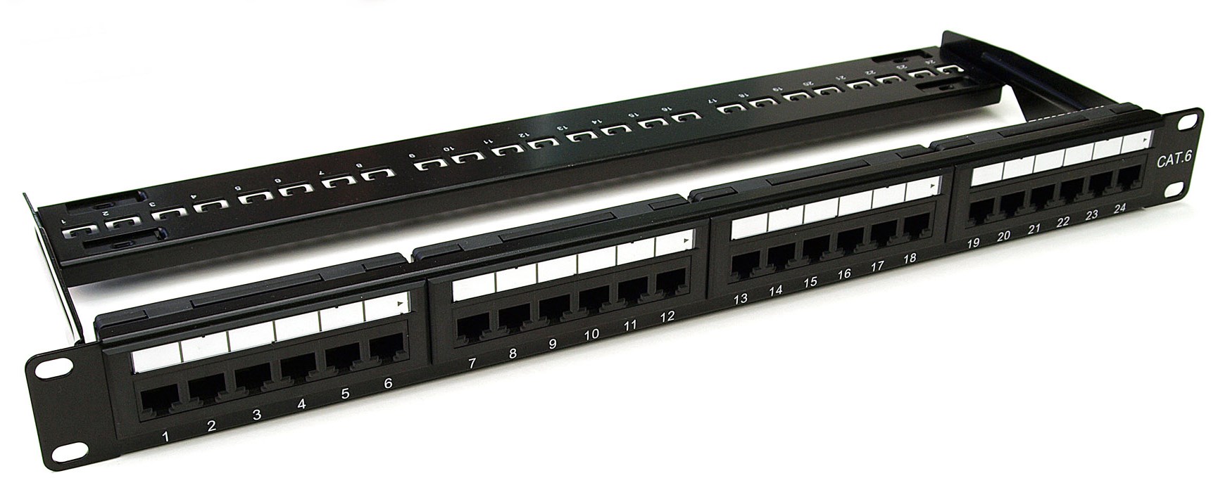Other Companies 24 PORT CAT6 פאץ פנל מסוכך מלא