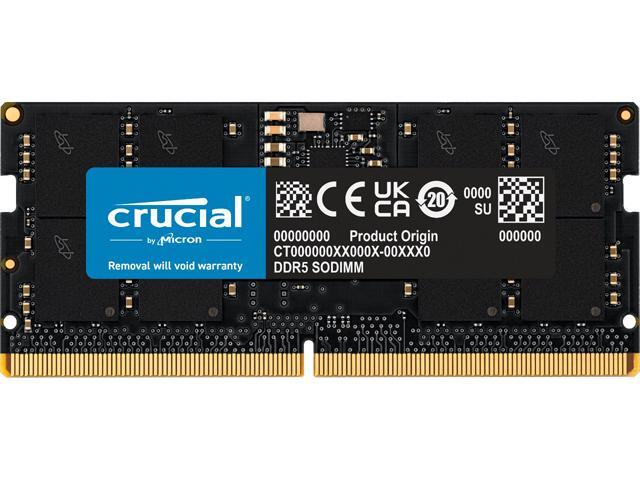 CRUCIAL 16GB SODIMM DDR5 5600Mhz Crucial DDR5 SODIMM 16 GB |4800 MHz |operative memory