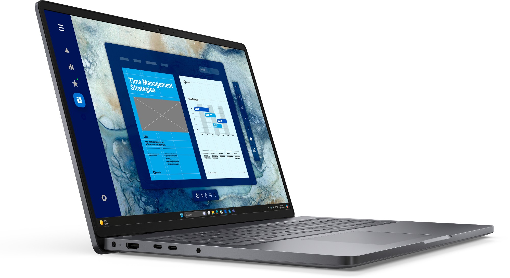 DELL מחשב נייד Dell Pro 16 (PC16250) Core 5-120U/16GB/512GB-SSD/FD/5Y