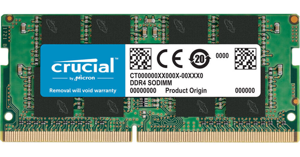 CRUCIAL 8GB SODIMM DDR4 3200MHz Crucial DDR4 8 GB |operative memory