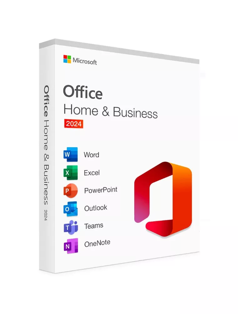 Microsoft תוכנה OFFICE 2024 HOME & BUSINESSS BOX