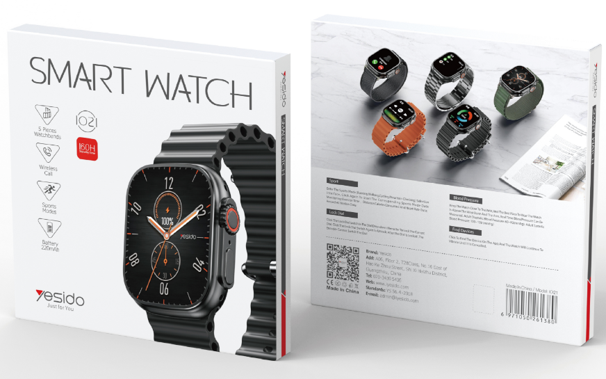 Yesido שעון חכם Smartwatch (IO21)