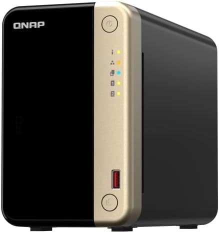 QNAP QNAP NAS TS-264 2BAY N5095 2.9GHz + 8GB RAM 2.5GbE/Quad-core/2XM.2 SSD Slots networked storage (NAS)