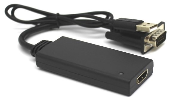 Other Companies ADAPTER VGA TO HDMI + SOUND