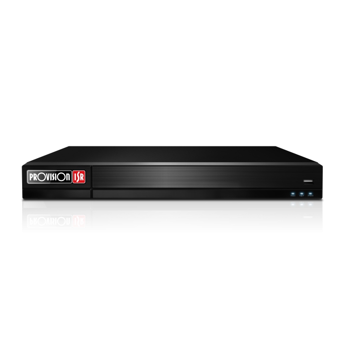 PRO Vision PROVISION 12MP NVR12-16400PFA (1U) 4TB 16CH + PoE סוויץ' PoE מובנה