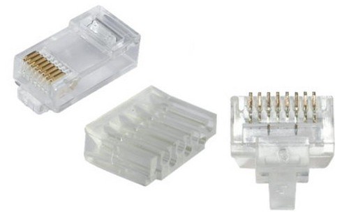Other Companies CAT6 זכר RJ45 קונקטור CAT5 - תומך גם
