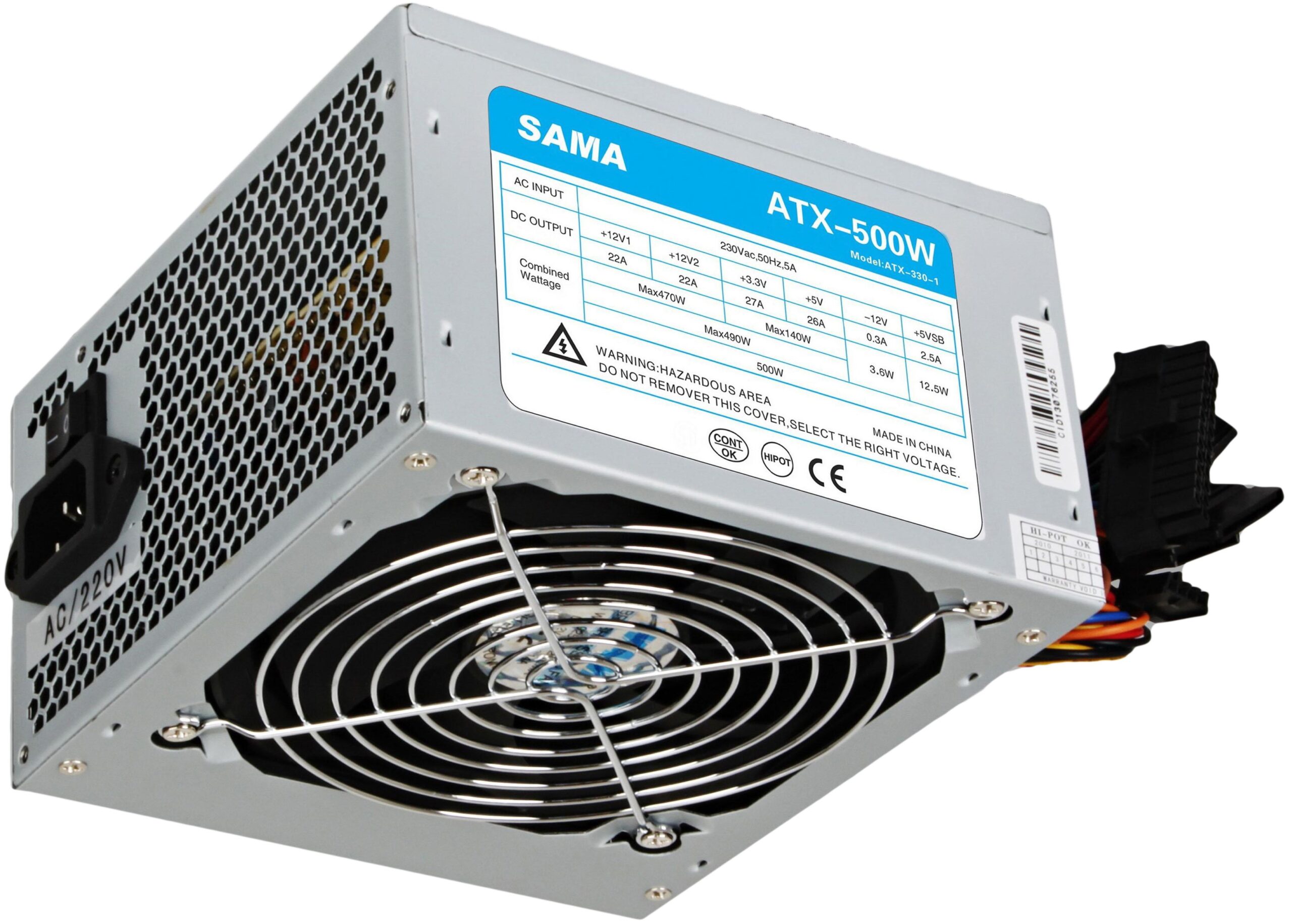 Other Companies 500W 12CM Fan POWER SUPPLY