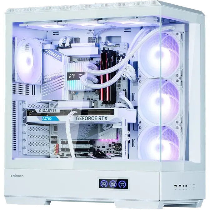 Zalman CASE ZALMAN ATX MID-TOWER P50 DS White