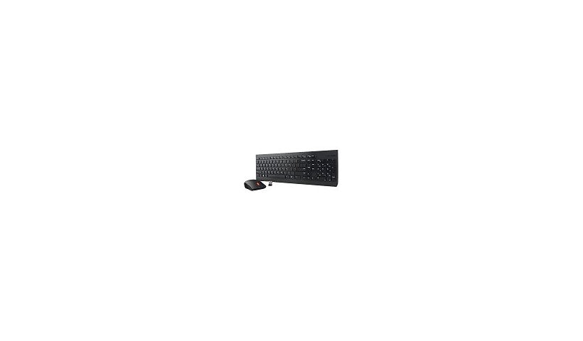 Lenovo Lenovo 510 Wireless Combo Keyboard & Mouse Russian חיישן אופטי של 1200 DPI