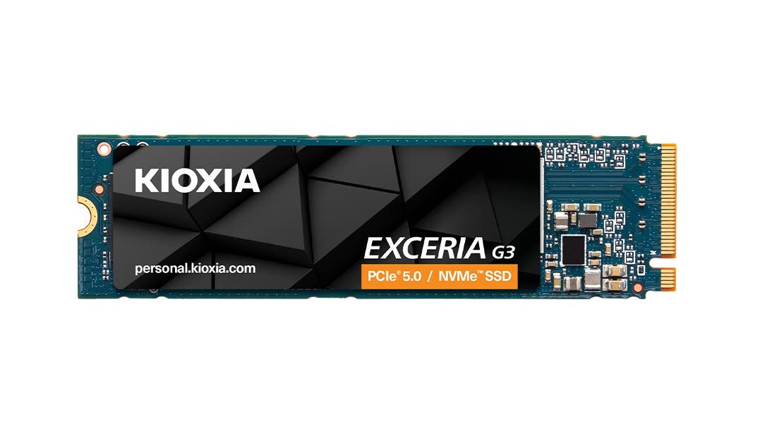 KIOXIA Kioxia SSD 1TB Exceria G3 PCIe 5.0 NVMe M.2 2280 10,000/8,900 Read/Write