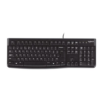 Logitech Logitech keyboard K120 USB black |keyboard