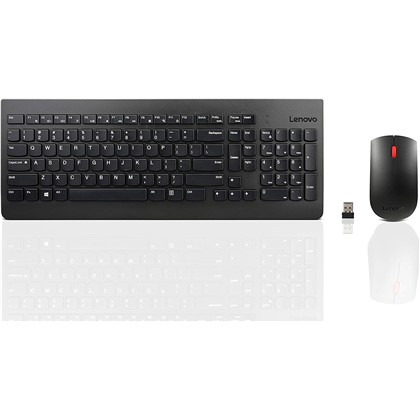 Lenovo Lenovo 510 Wireless Combo Keyboard & Mouse Russian חיישן אופטי של 1200 DPI