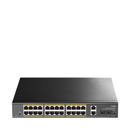 Cudy SWITCH 24-PORT Gigabit PoE+300W GS1026PS2 Cudy