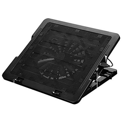 Zalman ZALMAN Ergonomic Stand For Notebook With Fan & USB High Performance Laptop Cooler/5 Different Angles-Adjustable/USB Port