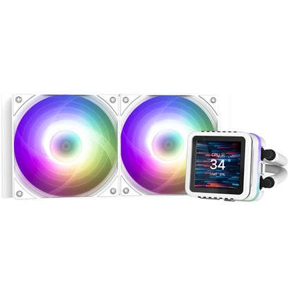 Zalman ZALMAN ALPHA 2 DS A24 White LIQUID COOLER 240 MM 1851,1700,1200,115X, AM5,AM4 320 W