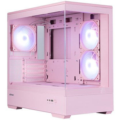 Zalman CASE ZALMAN P30 V2 mATX Mini Tower Pink