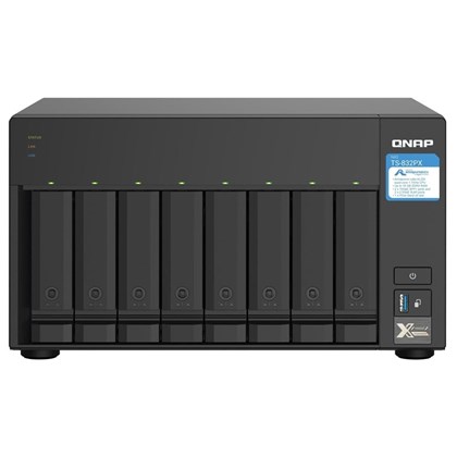 QNAP QNAP NAS TS-832PX 8BAY AL324 2*10GbE SFP networked storage (NAS)