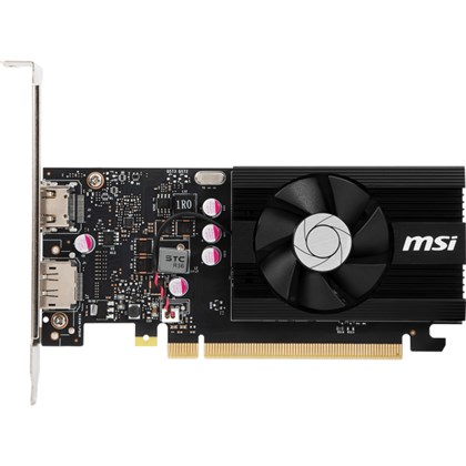 MSI MSI GeForce GT 1030 4GD4 LP OC 4GB 4GB/Low Profile GeForce GT 1030 |4 GB DDR4 |DisplayPort, HDMI |PCI-E 3.0 |video card