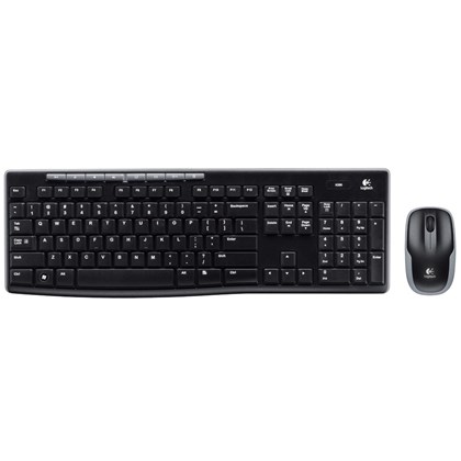 Logitech Logitech Wireless Desktop MK270 - Arabic keyboard+mouse |USB