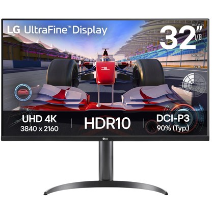 LG Electronics LG 32 4K UHD HDR Monitor with Adjustable Stand and Speakers 31.5 in