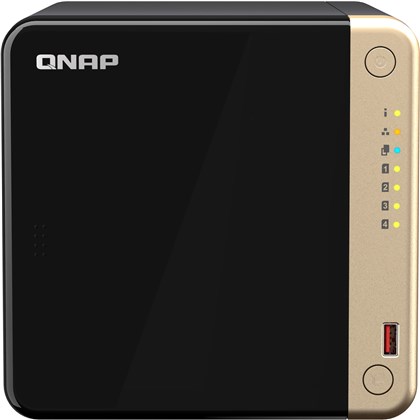 QNAP QNAP NAS TS-464 4BAY N5095 2.9GHz + 8GB RAM 2.5GbE/Quad-core/2XM.2 SSD Slots networked storage (NAS)