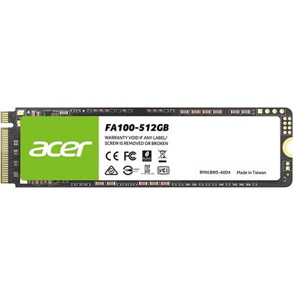Acer Acer SSD 512GB M.2 PCIe 3.0 2280 Read 3300MB/s - Write 2700MB/s 512 GB |SSD M.2 drive