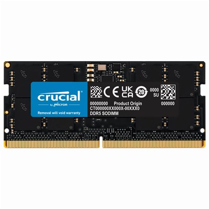 CRUCIAL 32GB SODIMM DDR5 5600Mhz Crucial DDR5 SODIMM 32 GB |5600MHz |operative memory