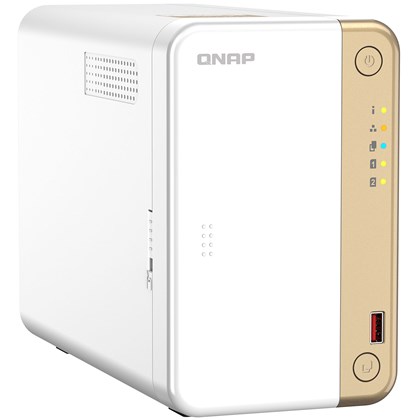 QNAP QNAP NAS TS-262-4G/Up to 2.9 GHz/Intel Dual-Core 2.5GbE ללא דיסקים networked storage (NAS)