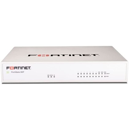 Fortinet FORTINET FortiGate-60F FG-60F 10 x GE RJ45 ports (including 7 x Internal Ports, 2 x WAN Ports, 1 x DMZ Port).<br>להצעת מ
