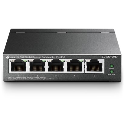TP-LINK SWITCH 5-PORT GIGA WITH 4PORT POE+ 58W TP-LINK