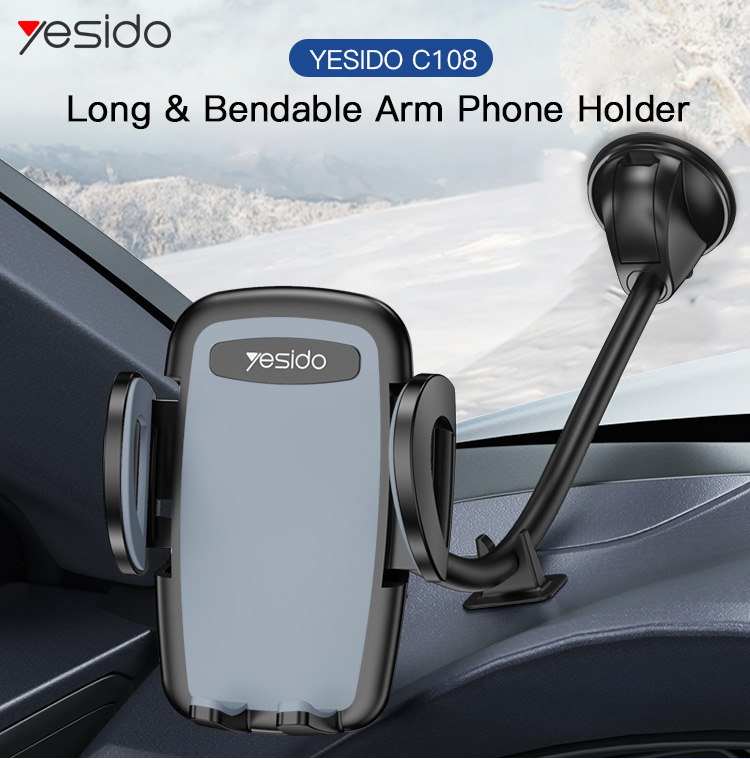 Yesido מעמד לרכב Windshield holder (C108)