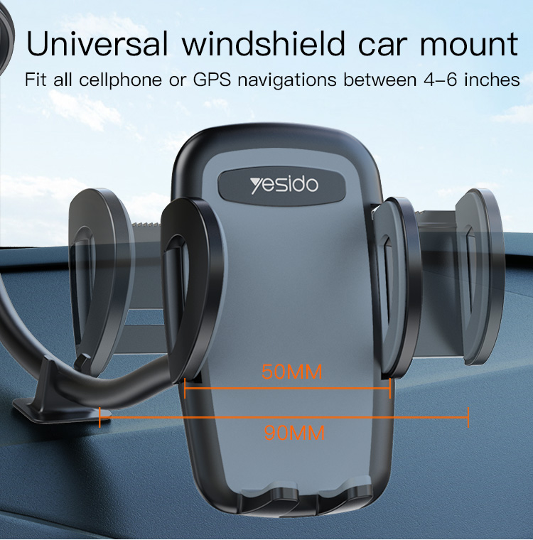 Yesido מעמד לרכב Windshield holder (C108)