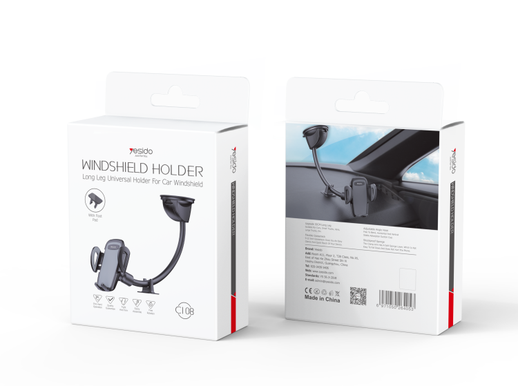 Yesido מעמד לרכב Windshield holder (C108)