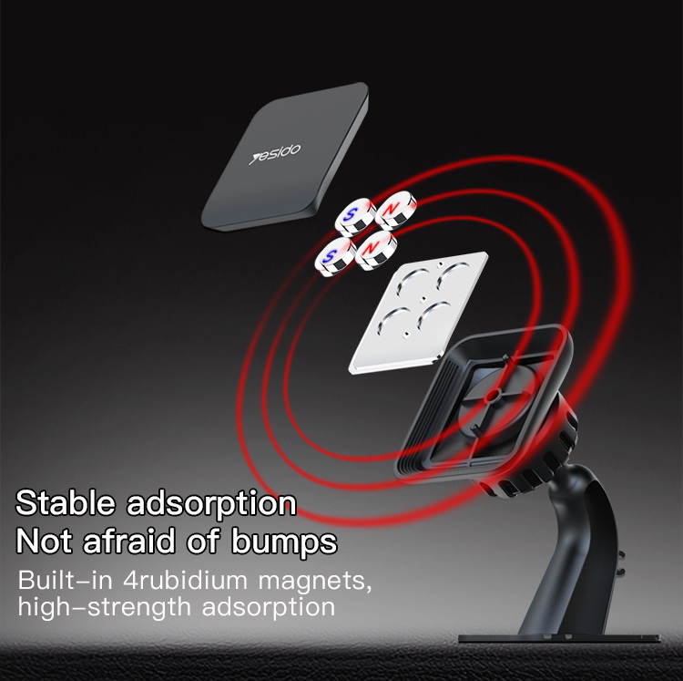 Yesido מעמד לרכב Magnetic Bracket Dashboard holder (C110)