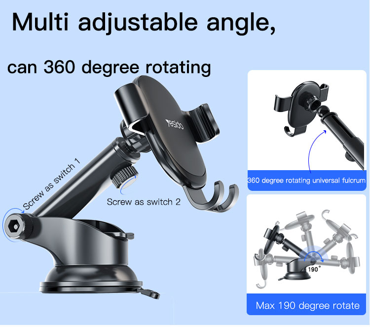 Yesido מעמד לרכב Car Holder (C120)