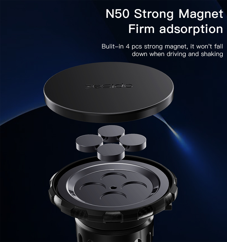 Yesido מעמד לרכב Magnetic car holder (C153)