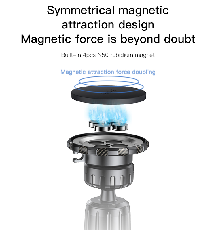 Yesido מעמד לרכב Magnetic car holder (C154)