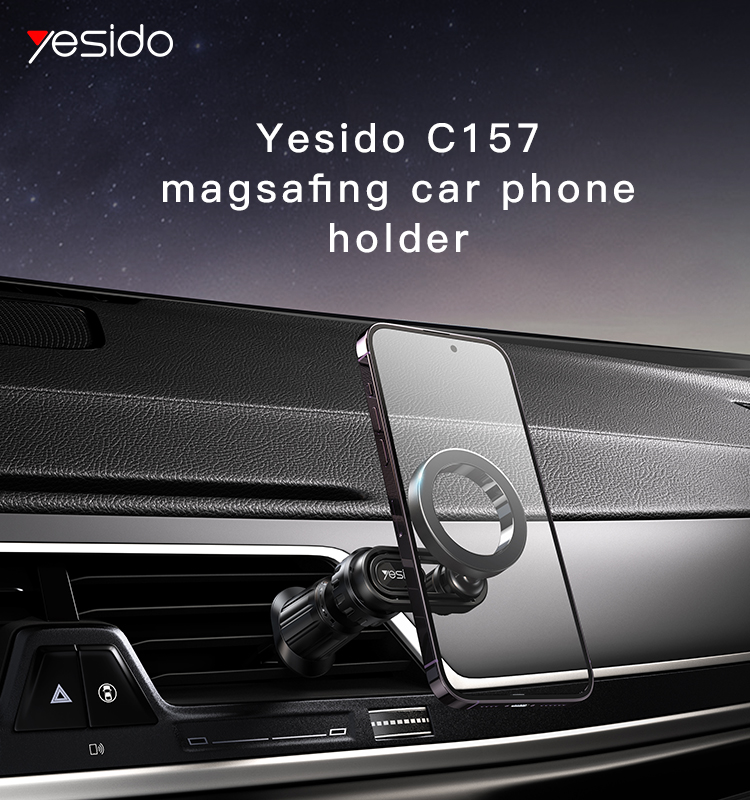 Yesido מעמד לרכב Magsafe Magnetic Phone Holder (C157)