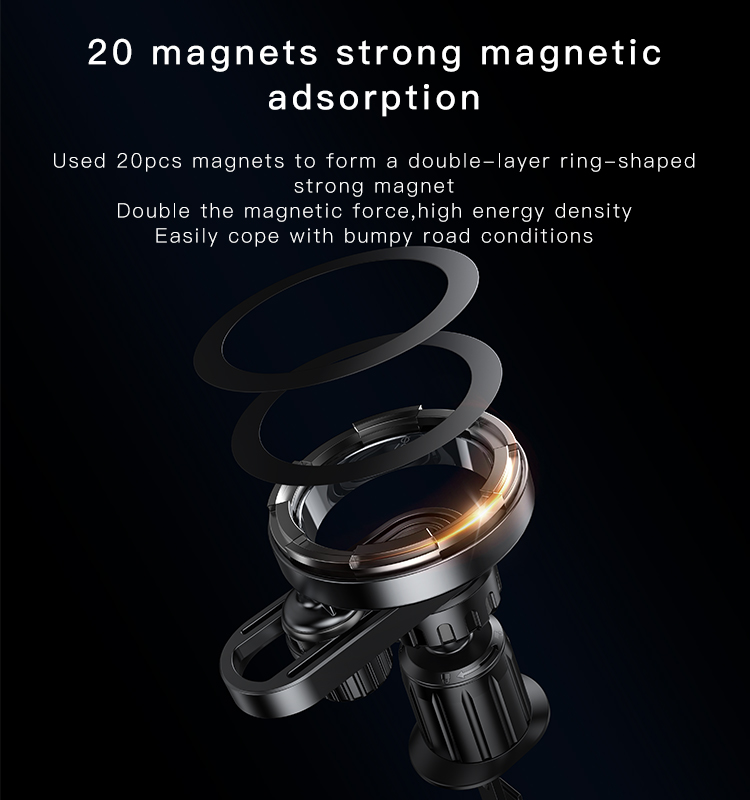 Yesido מעמד לרכב Magsafe Magnetic Phone Holder (C157)