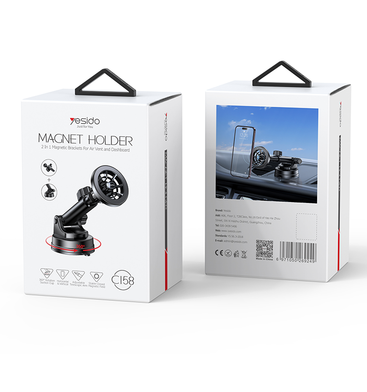 Yesido מעמד לרכב Magsafe Magnetic Phone Holder (C158)