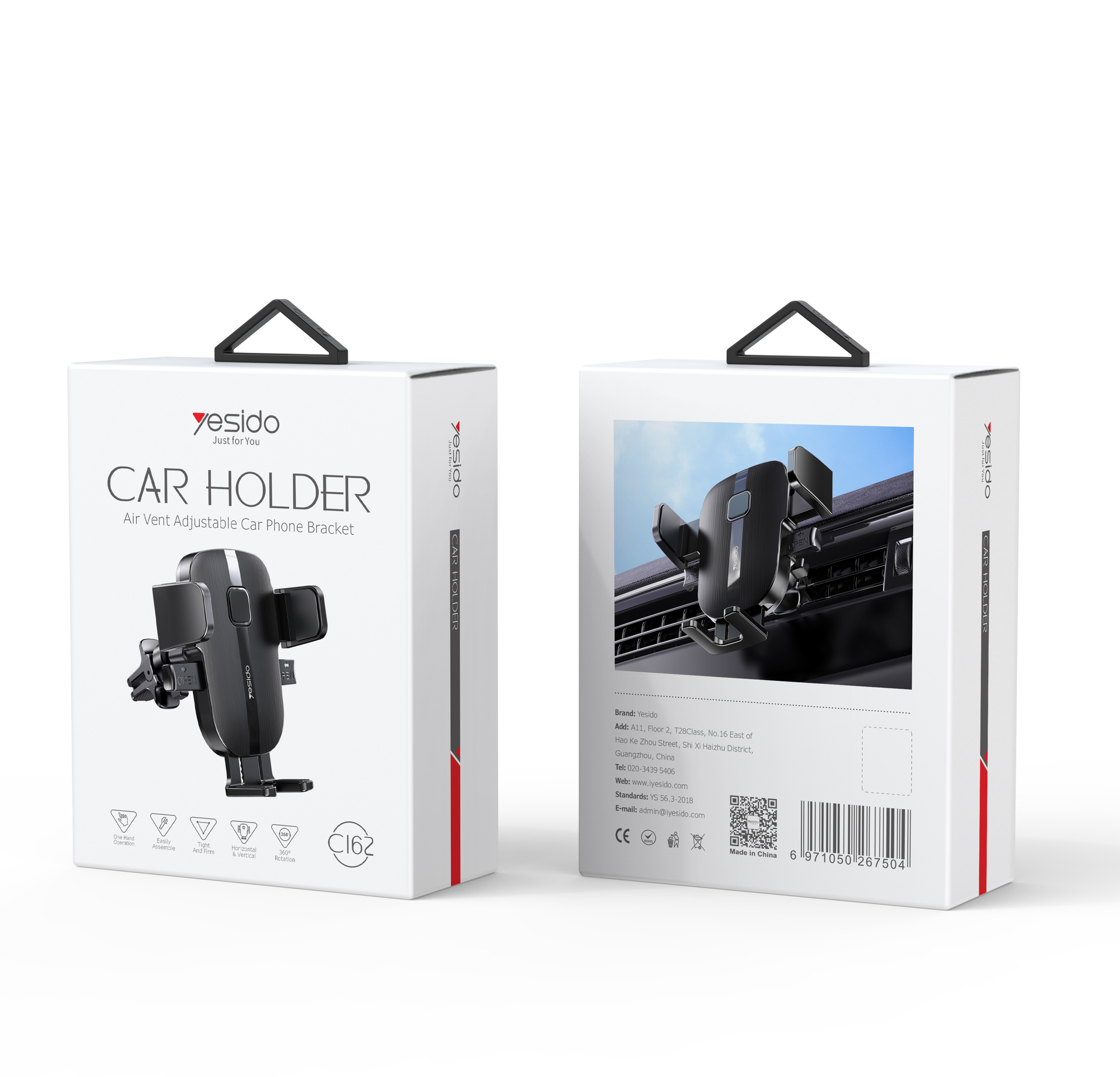 Yesido מעמד לרכב Car holder (C162)